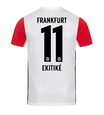 Eintracht Frankfurt Hugo Ekitike #11 Replika Hjemmebanetrøje 2024-25 Kortærmet
